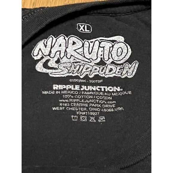 Naruto Shippuden T- Shirt Size XL Kakashi Sasuke Chibi Retro Manga Anime Cartoon - Picture 6 of 7